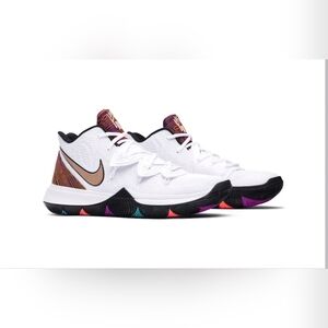 Nike Kyrie 5 BHM Black History Month 2019 Basketball Shoes BQ6237 boy